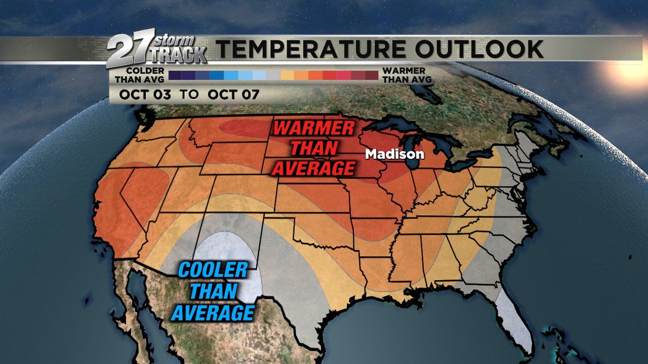 Warm, dry weather continues through September